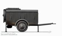 Planet Models 129-MV070 - German Commanders caravan