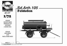 Planet Models 129-MV077 - Sd.Anh. 105 Feldofen in 1:72