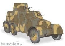 Planet Models 129-MV104 - Tatra OA vz.30 in 1:72