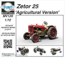 Planet Models 129-MV129 - 1:72 Zetor 25 Agricultural Version