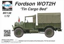 Planet Models 129-MV138 - Fordson WOT2H (15CWT) Tin Cargo Bed