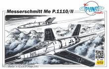 Planet Models 129-PLT006 - Messerschmitt Me-1110/II WW II Projekte