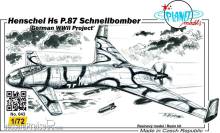 Planet Models 129-PLT043 - Henschel Hs p-87