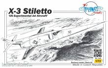 Planet Models 129-PLT045 - Douglas X-3 Stilleto