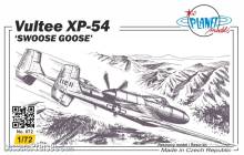 Planet Models 129-PLT072 - Vultee XP-54 Swoose Goose