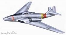 Planet Models 129-PLT131 - Messerschmitt Me 262 HG III