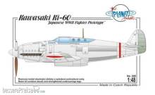 Planet Models 129-PLT206 - Kawasaki Ki-60 Japanese WWII Fighter Pro in 1:72