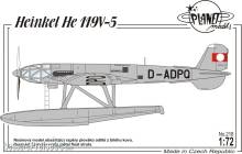 Planet Models 129-PLT218 - Heinkel He 119 V-5 Float Version