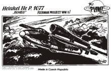 Planet Models 129-PLT011 - Heinkel He P.1077 Romeo