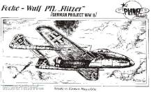 Planet Models 129-PLT025 - Focke-Wulf PTL Flitzer