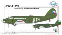 Planet Models 129-PLT241 - Aero A-304 ´Czechoslovak & Bulgarian S.´ in 1:48