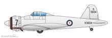 Planet Models 129-PLT258 - Gloster F.5/34 British Fighter Prototype in 1:72