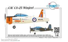 Planet Models 129-PLT259 - CAC CA-25 Vinjeel in 1:48