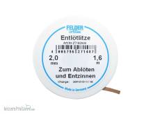 Schönwitz 27148 - Entlötsauglitze Entlötlitze Felder Löttechnik weiß 2,0mm breit 1,6m lang