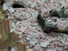 Juweela 27168 - 1:72 Trümmer ziegelrot/grau, 100g