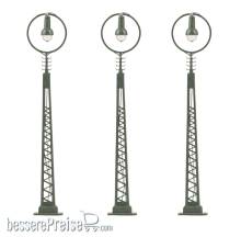Faller 272125 - LED-Gittermast-Ringleuchte, 3 Stück