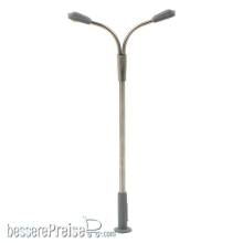 Faller 272221 - LED-Straßenbeleuchtung, Peitschenleuchte, Doppelausleger