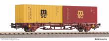 Piko 27750 - Containertragwg. 2x 20´´ MSC Container FS V