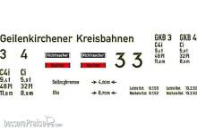 Weinert 2787 - Schiebebildersatz für 2- und 4-achsigen GKB-Personenwagen (0)