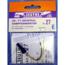 Seuthe 27E - Ersatz-H0/TT Universeal-Dampfgenerator kurz, 10 - 16 V
