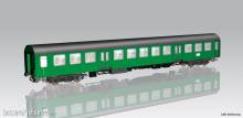 Piko 28001 - Halberstädter Mitteleinstiegswagen 2. Klasse DR IV