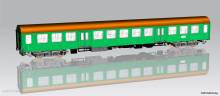 Piko 28002 - Halberstädter Mitteleinstiegswagen 2. Klasse DR IV