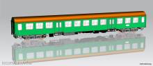 Piko 28003 - Halberstädter Mitteleinstiegswagen 2. Klasse DR IV