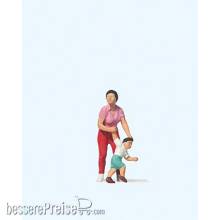 Preiser 28023 - HO 1 Mutter mit Kind