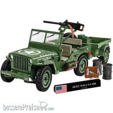 Cobi 2804 - Willys MB & Trailer - Executive Edition
