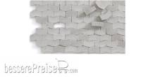 Juweela 28095 - 1:87 Pflaster Typ W grau dunkel 10000x
