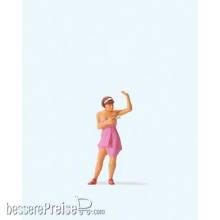 Preiser 28143 - HO Frau mit Deospray