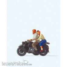 Preiser 28148 - HO Motorradfahrer KS 750
