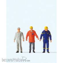 Preiser 28149 - HO 60J. THW 3 Figuren
