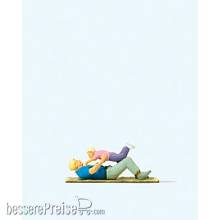 Preiser H0 28158 - Vater und Sohn