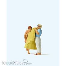 Preiser 28162 - Umziehen am Strand