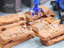 Juweela 28168 - 1:87 Schrottautos (BRD) rostig Echtrost, 6x