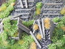 Juweela 28232 - 1:87 Prellbock Holz, 2x