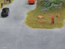Juweela 28271 - 1:87 FLEXYWAY Pflasterstraße Altstadt Ergänzung 1x