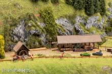 Faller 282756 - Sägewerk und Wassermühle