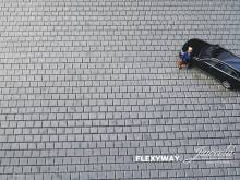 Juweela 28281 - 1:87 FLEXYWAY Platten 40x40 grau dunkel, 1 Segm.
