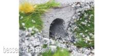 Juweela 28286 - 1:87 Wasserdurchlaß klein, Ziegel grau, 8x