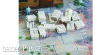 Juweela 28303 - 1:87 alte Holzkisten hell, 16x