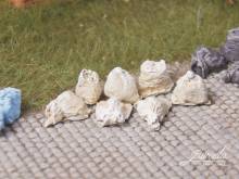 Juweela 28322 - 1:87 Säcke (Transport), beige, 50x