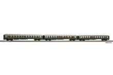 Piko 28326 - 3er Set Personenwagen yl-Wagen mit Steuerwagen BD III