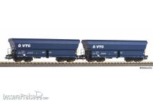 Piko 28342 - 2er Set Selbstentladewagen Falns176 VTG NL VI