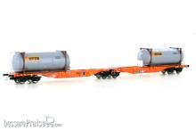 Mehano 28401 - Containerwagen Sggmrss90 Wascosa, Ep.VI, Bertschi