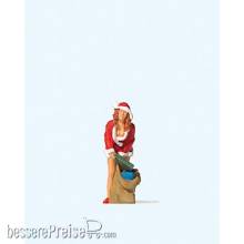 Preiser 29028 - HO 1 Christmas Girl mit Gaben