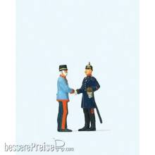 Preiser 29085 - HO Wilhelm II. + Franz Joseph