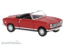 Brekina 29175 - Brekina, Peugeot 204 Cabriolet, rot, 1967, 1:87