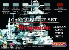 Lifecolor CS09 - German WWII Kriegsmarine n.1 Camoufl.set
